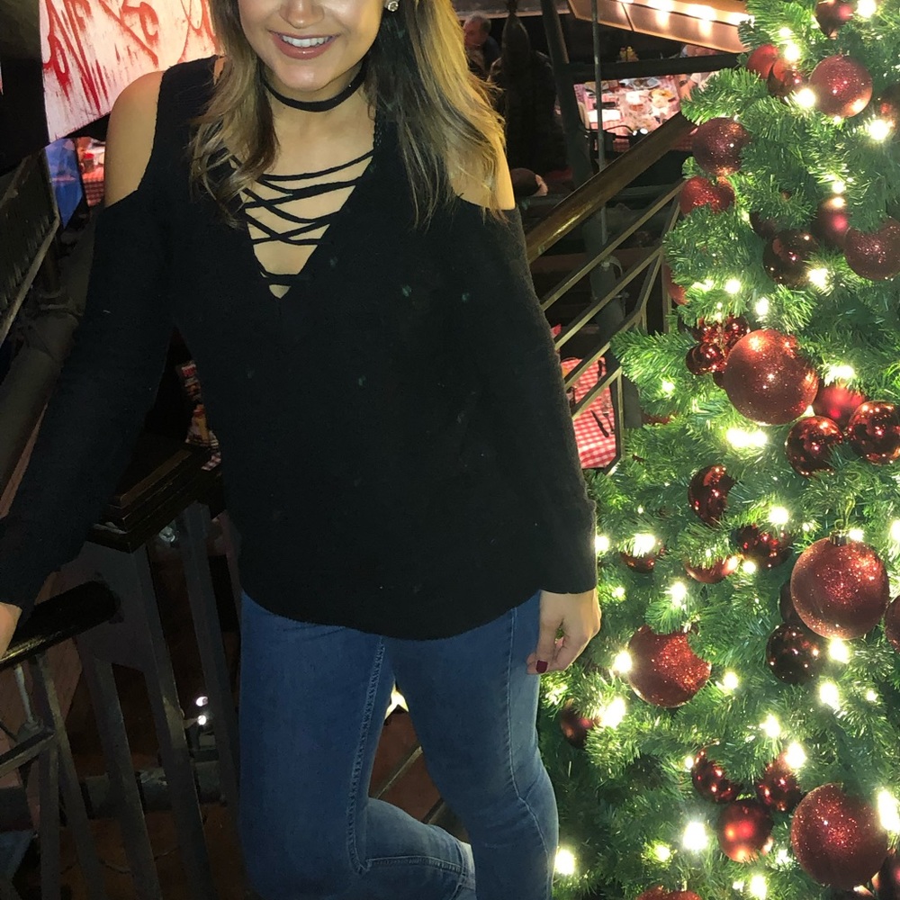 Black Express Sweater